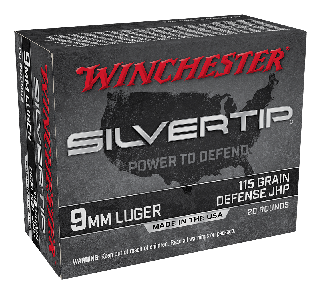 Winchester Super-X Silvertip HP 9mm Luger 115 Grain Handgun Ammo | Cabela's